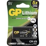 GP Lithium, litiová batéria CR-V9 (9V) 1ks, blister