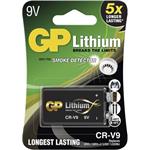 GP Lithium, litiová batéria CR-V9 (9V) 1s, blister