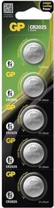 GP Lithium, lítiová gombíková batéria CR2025, 1ks, blister