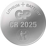 GP Lithium, lítiová gombíková batéria CR2025, 4ks, blister