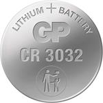 GP Lithium, lítiová gombíková batéria CR3032, 1ks, blister