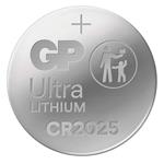 GP Lithium Ultra, lítiová gombíková batéria CR2025, 4ks, blister