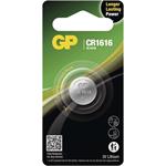 GP lítiová gombíková batéria CR1616