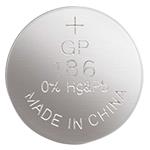 GP LR43 (186F), alkalická gombíková batéria, 10 ks