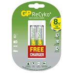 GP nabíjacia batéria RECYKO AA HR6 2BL + USB nabíjačka