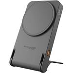 GP Q05B, power bank, 5000 mAh, 20 W+Wireless, čierna