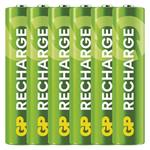 GP Recharge 800, nabíjateľná batéria (AAA), 6ks, papierová krabička