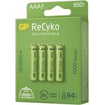 GP ReCyko 1000, nabíjateľná batéria (AAA), 4 ks