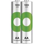 GP ReCyko 1300, nabíjateľná batéria (AA), 2ks