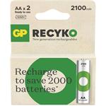 GP ReCyko 2100, nabíjateľná batéria (AA), 2ks, papierová krabička