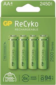 GP ReCyko 2500, nabíjacia batéria (AA), 4 ks