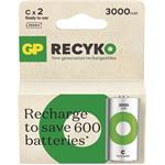 GP ReCyko 3000, nabíjateľná batéria (C), 2 ks