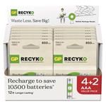 GP ReCyko 850, nabíjateľná batéria (AAA), 4+2ks, papierová krabička
