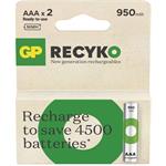 GP ReCyko 950, nabíjateľná batéria (AAA), 2ks, papierová krabička