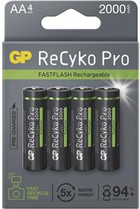 GP ReCyko Pro Photo Flash, nabíjateľná batéria 1,2V (AA), 4 ks
