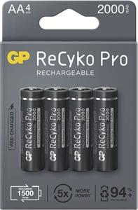 GP ReCyko Pro Professional, nabíjacia batéria 1,5V (AA), 4 ks