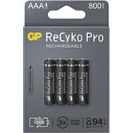 GP ReCyko Pro Professional, nabíjateľná batéria 1,2V (AAA), 4 ks