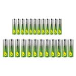 GP Super Alkaline, alkalická batéria LR6 (AA) 12ks + LR03 (AAA) 12ks + LED vianočnou girlandou, blister