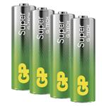 GP Super Alkaline, alkalická batéria LR6 (AA) 4ks, papierová krabička