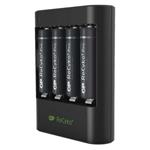 GP U421, USB nabíjačka batérií + 4x AA ReCyko+ Pro