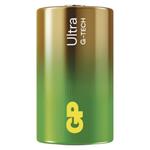 GP Ultra, alkalická batéria LR20 (D) 2ks, papierová krabička