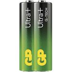 GP Ultra Plus, alkalická batéria LR06 (AA) 2ks, papierová krabička