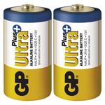 GP Ultra Plus, alkalická batéria LR14 (C) 2ks, blister
