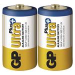 GP Ultra Plus, alkalická batéria LR20 (D) 2ks, blister