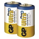 GP Ultra Plus, alkalická batéria LR20 (D) 2ks, blister