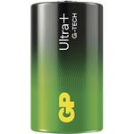 GP Ultra Plus, alkalická batéria LR20 (D) 2ks, papierová krabička