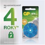 GP ZA675 (PR44), batéria do načúvacích zariadení, 6 ks