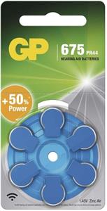 GP ZA675 (PR44), batéria do načúvacích zariadení, 6 ks