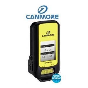 GPS Canmore GP-102+ tracker (datalogger), IPX6, LCD, tlak/teplota/, gyro - žlutý