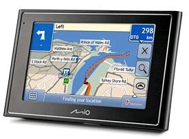 GPS MIO Moov 330E, mapy Východnej Europy (13 krajín), ROM 512MB
