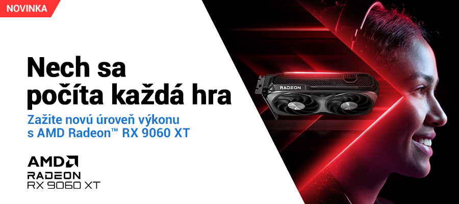 Grafické karty AMD Radeon™ RX 9060 XT