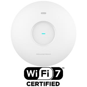 Grandstream GWN7670, AP, Wi-Fi 7, 802.11be, 2x2:2 MIMO s MLO, 4KQAM, MRU, 2x 2,5G Ethernet WAN/LAN
