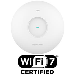 Grandstream GWN7672 AP, Wi-Fi 7 BE11000, 802.11be, 2x2:2 MU-MIMO, MRU, 2x5G Ethernet WAN/LAN,BT