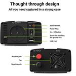 Green Cell automobilový menič napätia 12V na 230V 300W/600W