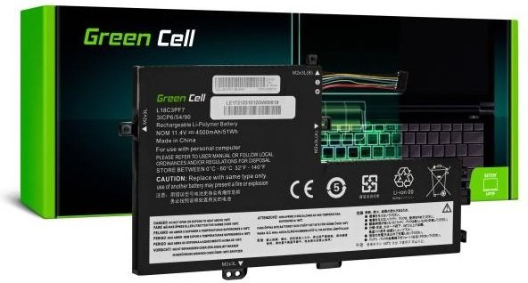 Green Cell batéria L18C3PF6, L18C3PF7, L18M3PF6, L18M3PF7 pre Lenovo IdeaPad C340-15IIL, S340-14API, S340-15API, S340-1