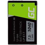 Green Cell batéria LP-E17 Half-Decoded pre Canon EOS 77D 750D 760D 8000D M3 M5 M6 Rebel T6i l T7i 7.2V 1040mAh