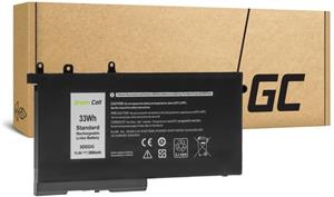 Green Cell batéria pre Dell 3DDDG-3S1P, 2900mAh, 11.4V Dell Latitude 5280 5290 5480 5490 5495 5580 5590