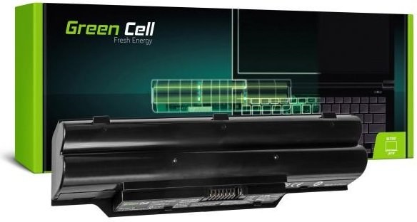 Green Cell batéria pre Fujitsu-Siemens LifeBook A530 A531 AH530 AH531, 11,1V, 4400mAh