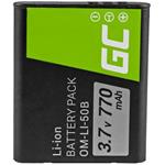 Green Cell CB32 batéria Li-50B pre Olympus SZ-15 SZ-16 Tough 6000 8000 TG-820