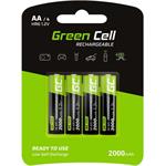 Green Cell GR02 4x Akumulátor AA HR6 2000mAh