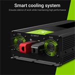 Green Cell menič napätia 12V na 230V modifikovaná sínusoida, 2000W/4000W