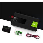 Green Cell menič napätia do auta 12V na 230V, 2000W/4000W, plná sínusoida