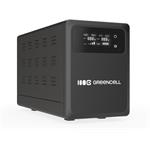 Green Cell neprerušiteľné power napájanie UPS, 1500VA, 1000W s LCD displejom
