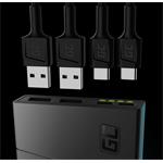 Green Cell Power Bank PowerPlay10 10 000mAh USB-C, 18W PD, 2x USB-A, Ultra Charge