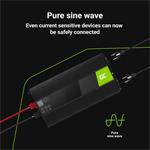 Green Cell Power Inverter 12V na 230V 3000W/6000W, čistá sínusoida