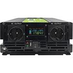 Green Cell Power Inverter LCD menič napätia s displejom z 12V na 230V, 2000W/4000W, čistá sínusoida